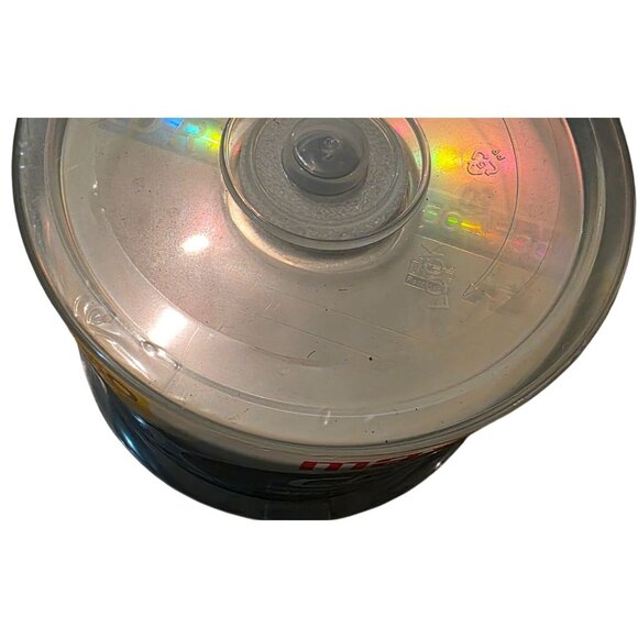 Memorex 5-Pack CD-RW 700MB/80 Min Discs & Maxell 50-Pack CD-R 700MB/80 Min NEW - Picture 9 of 11